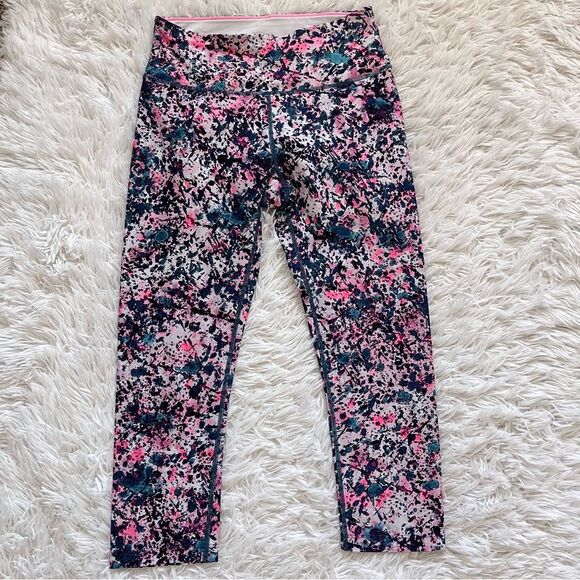 Calvin Klein Performance Women's Printed High Waist Crop Tight Size Small - Picture 4 of 8